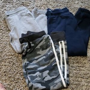3 pairs of sweat pants